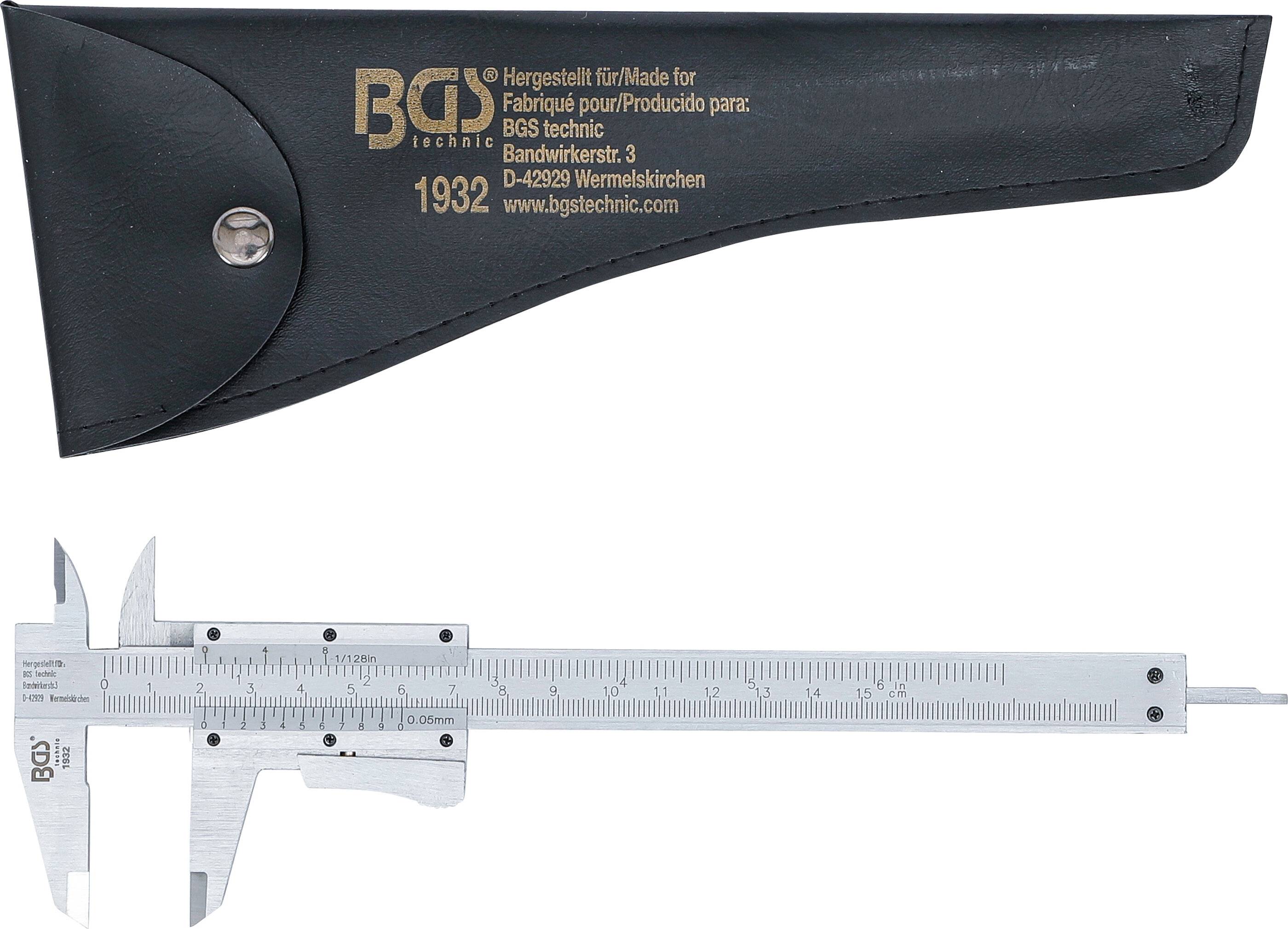 BGS Precisie schuifmaat 0 - 150 mm-2
