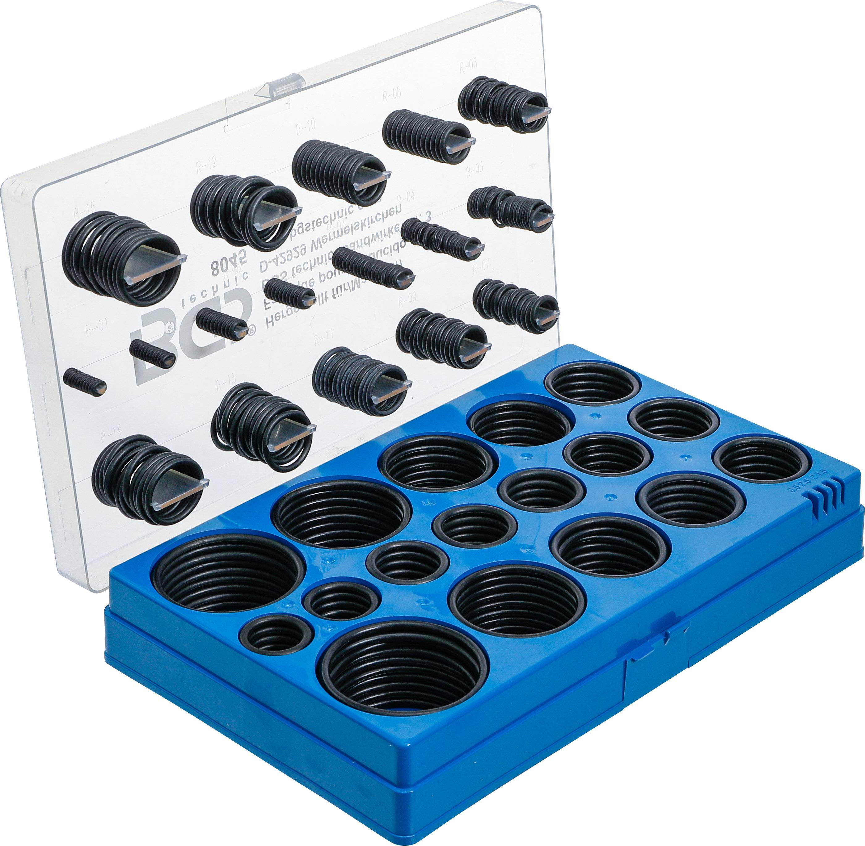 Symboolafbeelding voor BGS Assortiment O-ringen Ø 3-50 mm, 419-delig