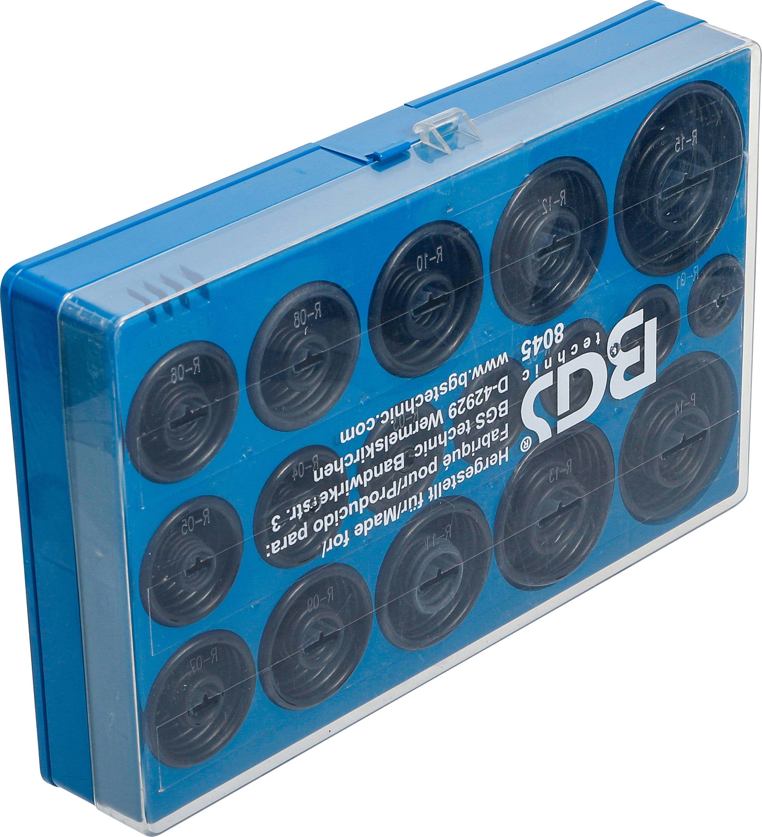 Symboolafbeelding voor BGS Assortiment O-ringen Ø 3-50 mm, 419-delig
