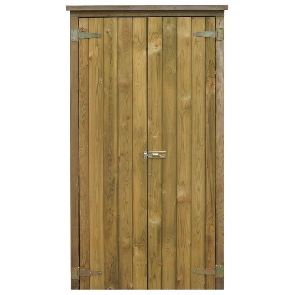 vidaXL - Tuinschuur - 85x48x177 - cm - grenenhout-3