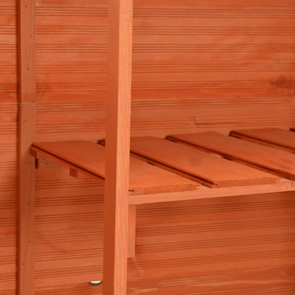 vidaXL - Tuinberging - 120x50x91 - cm - hout-1