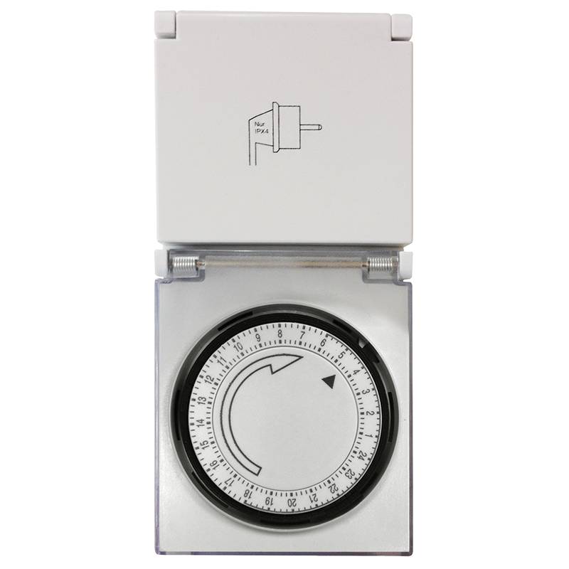 LogiLink ET0006 elektrische timerschakelaar, zilver-3