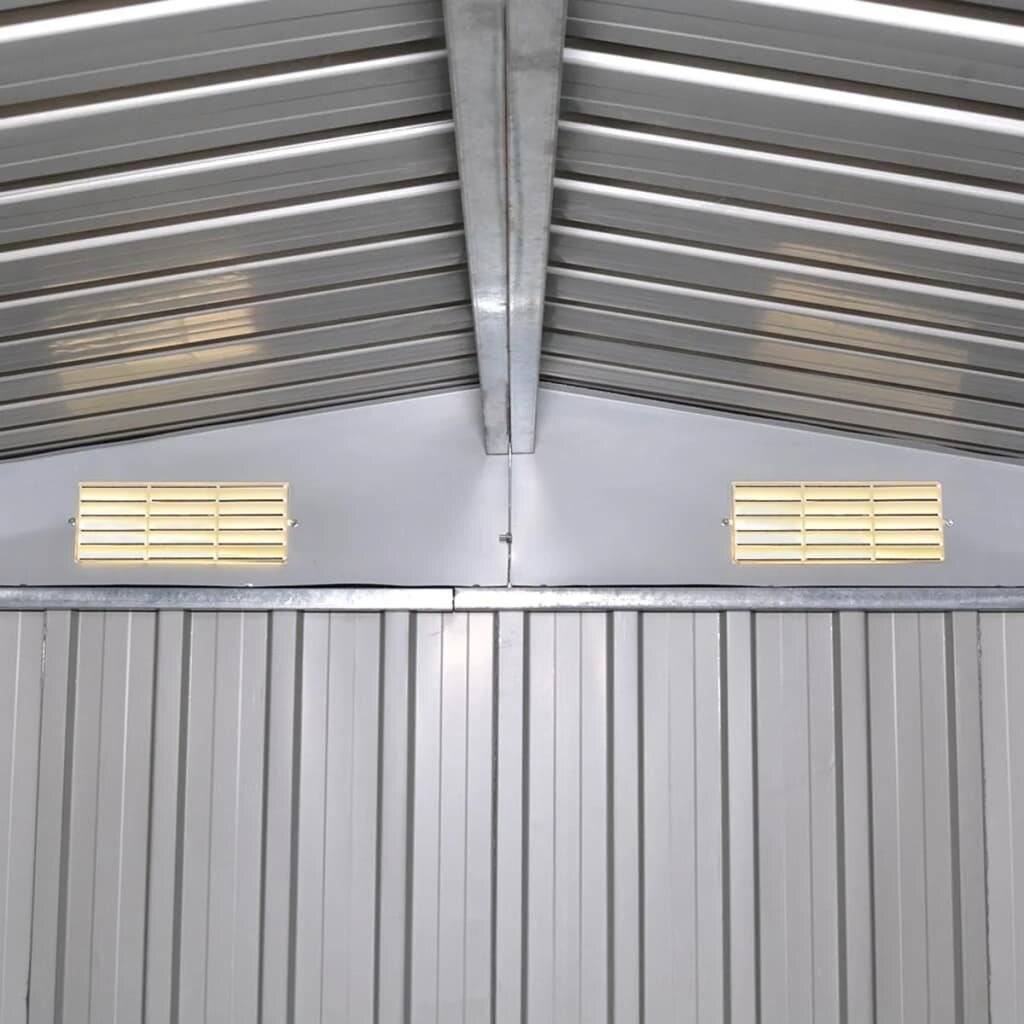 vidaXL - Tuinberging - 257x205x178 - cm - metaal - groen-2