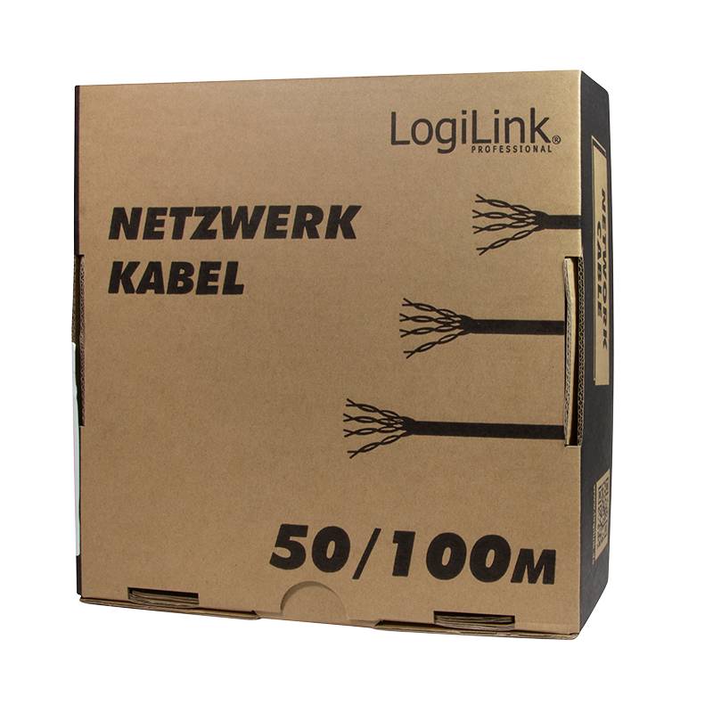 LogiLink CPV0019 netwerkkabel beige 100 m Cat5e-1