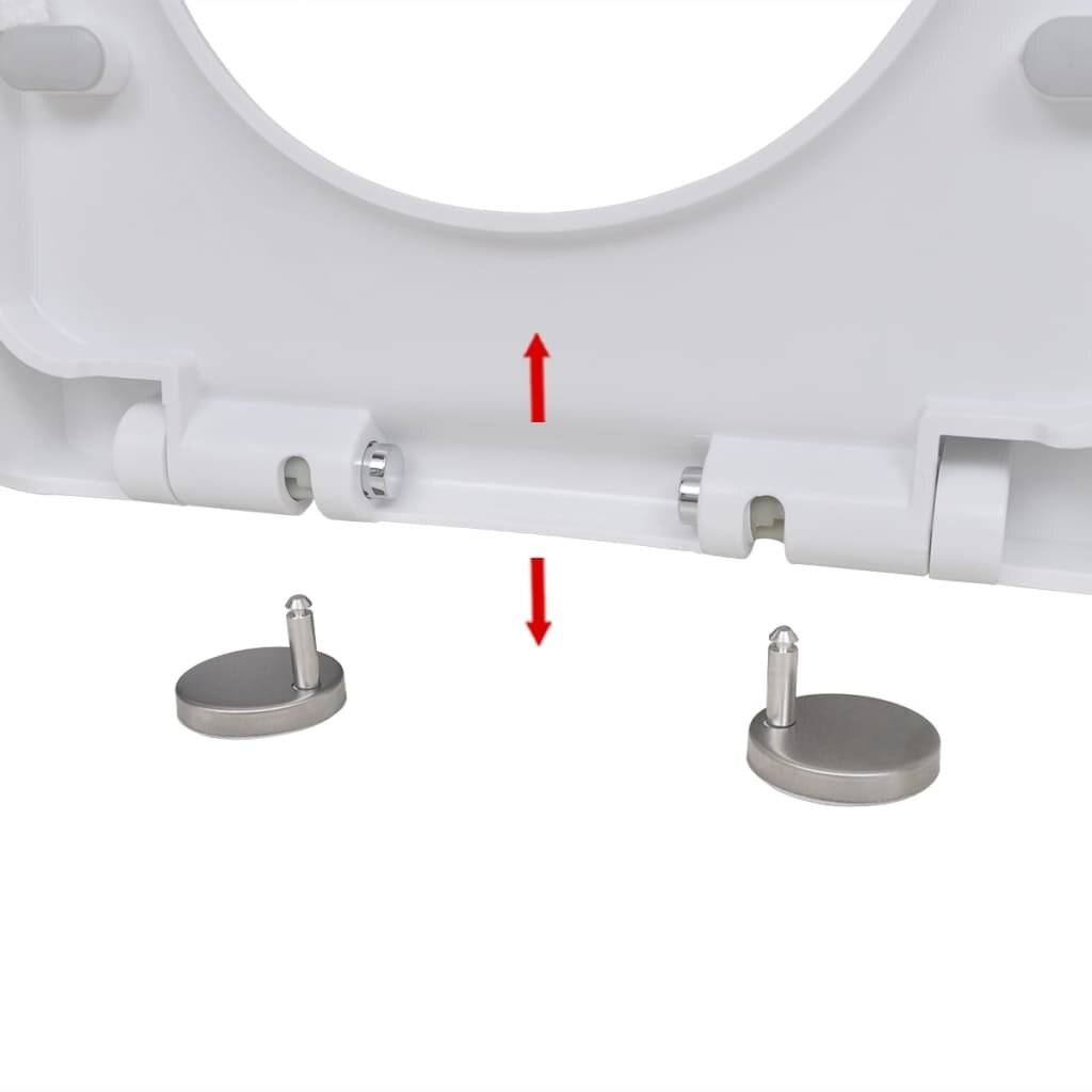 vidaXL - Toiletbril - soft-close - met - quick-release - ontwerp - vierkant - wit-6