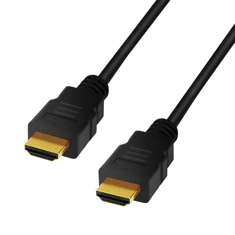 LogiLink CH0078 HDMI-kabel HDMI Aansluitkabel HDMI-A-stekker, HDMI-A-stekker 2.00 m Zwart eARC-12