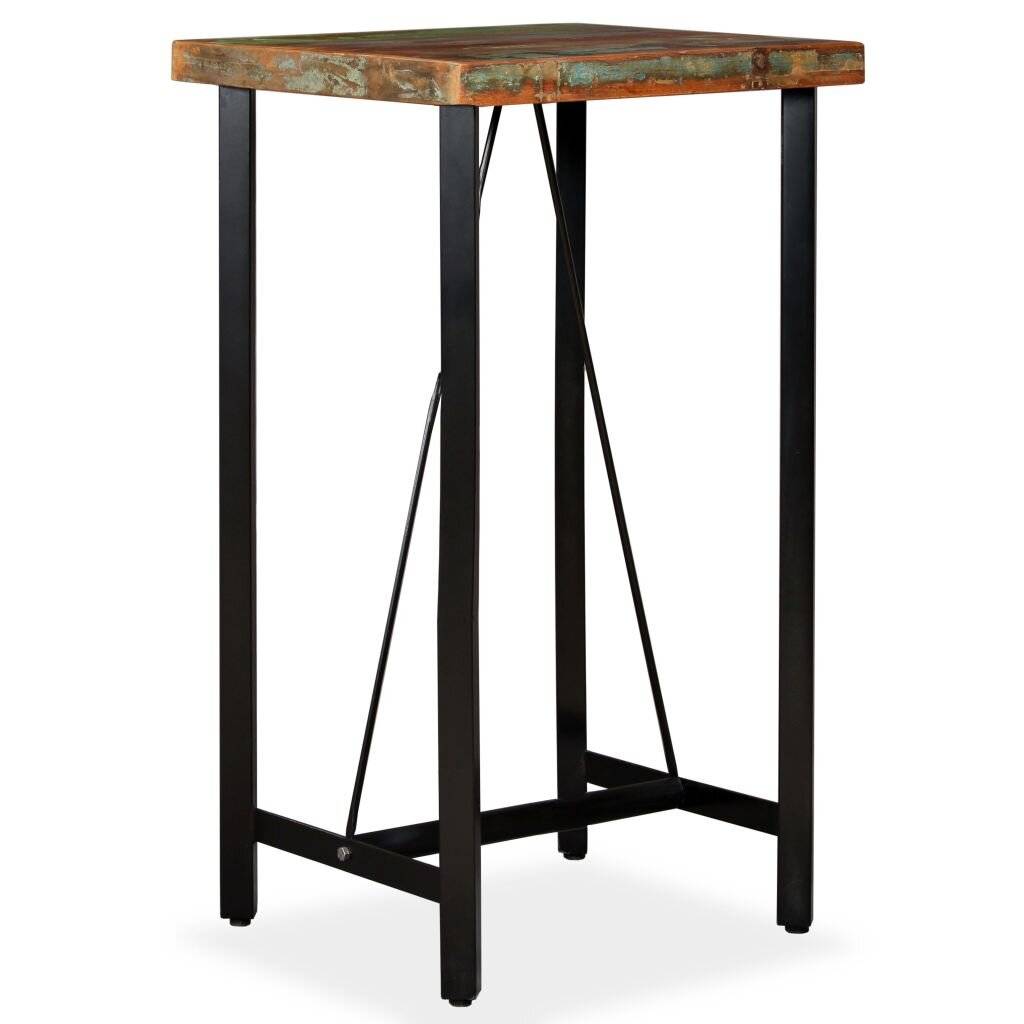 Symboolafbeelding voor vidaXL - Bartafel - 60x60x107 - cm - massief - gerecycled - hout