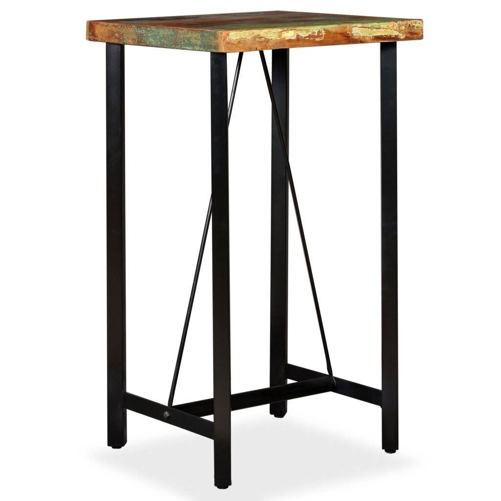 Symboolafbeelding voor vidaXL - Bartafel - 60x60x107 - cm - massief - gerecycled - hout