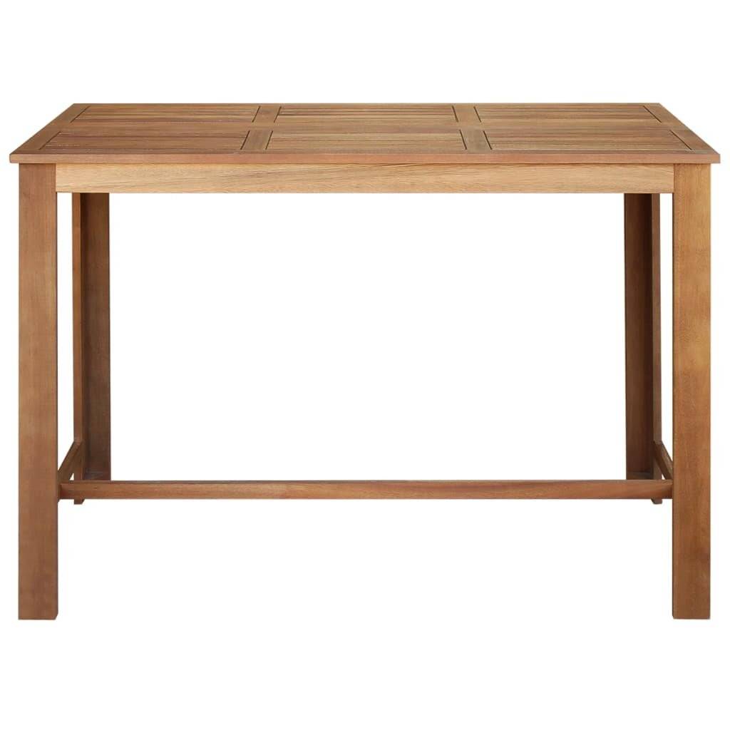 vidaXL - Bartafel - 150x70x105 - cm - massief - acaciahout-1