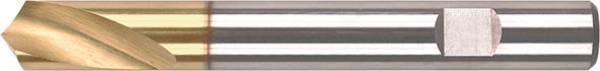 Centreerboor NC DIN1835 HSSCo5 TiN vorm B 90grad. cilinderschacht 12,0mm FORMAT