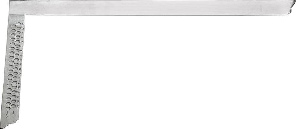 Timmermanswinkelhaak met aftekengaten 600x280mm FORMAT-0