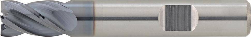 Schachtfrees HPC kort VHM type RVS TiALN 35/38grad. Z4 8mm FORMAT GT-0