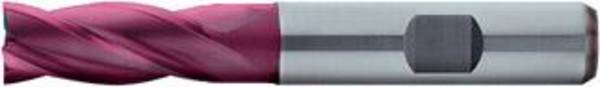 Schachtfrees kort DIN844 HSSCo8 TiALN type N 10mm FORMAT