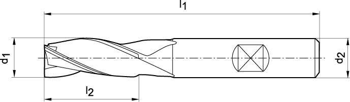 Langgatfrees DIN844 HSSE-PM TiALN type K Z3 8mm FORMAT-2
