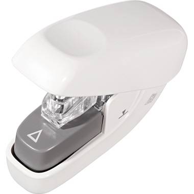 WEDO Mini nietmachine zonder nietjes voor maximaal 5 vellen papier, wit-0