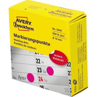 AVERY MARKING DOTS 10 RDZ 800X-3