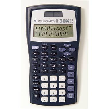 Texas Instruments TI 30X II zonne-energie-2