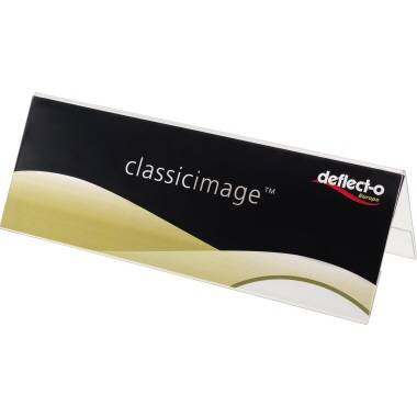 DEFLECTO NAAMHOUDER CLASSIC A4-1