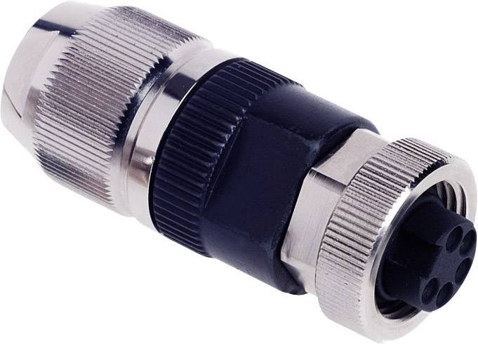 HARTING 21041162505 Sensor/actuator connector, niet geassembleerd M12 Aantal polen (sensoren): 5 Bus, recht 10 stuk(s)