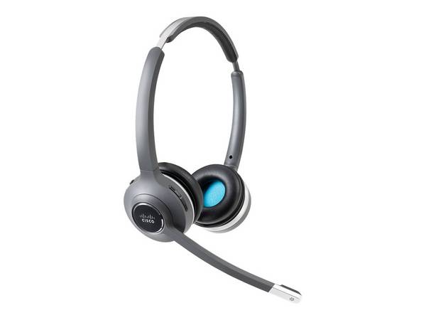 Cisco 562 Draadloos Over het hoofd Stereo Headset - Binauraal - Supra-aural - Bluetooth