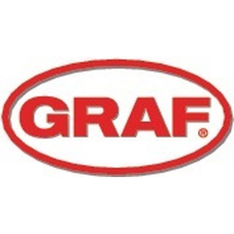 Deksel PP geel B285xD555mm passend voor afvalbak 60 l GRAF-0