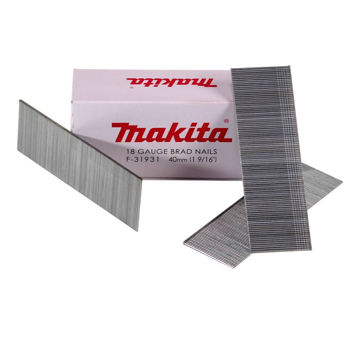 Makita F-31931 Brad gegalvaniseerd - 1,2x40mm (5000st)-1