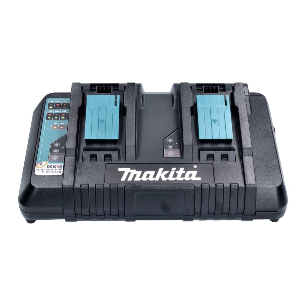 Makita 18V Combiset 1x DC18RD lader en 4x BL1850B accu's 18V-2