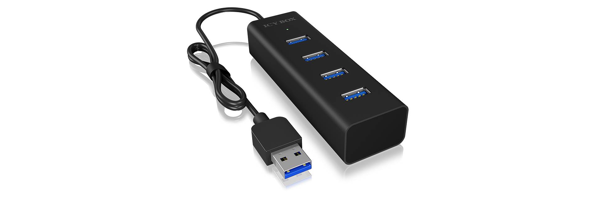 ICY BOX IB-HUB1409-U3 4-port USB-hub USB-hub-1
