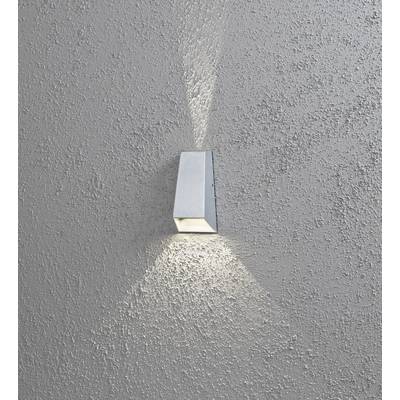 Konstsmide Imola 7911-310 LED-buitenlamp (wand) Energielabel: G (A - G) LED LED vast ingebouwd 6 W Zilver-grijs