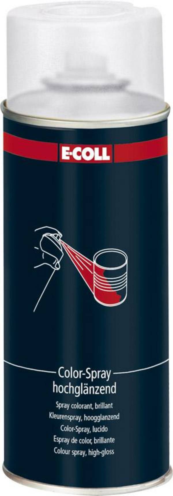 E-COLL Spuitbus RAL1550 Blanke Lak 400ml Hoogglanzend - 4317784305815
