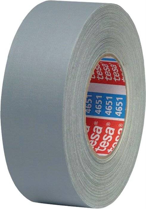 tesaband 4651 Premium, 50m x 30mm, grijs, EAN 4005800224447-0