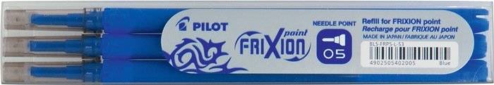 Pilot 4902505402005 Pilot - Rollerpenvulling frixion bls-frp5 f blauw