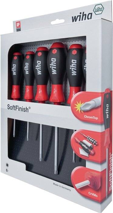 Wiha Schroevendraaierset SoftFinish (7155) Schroevendraaier-2