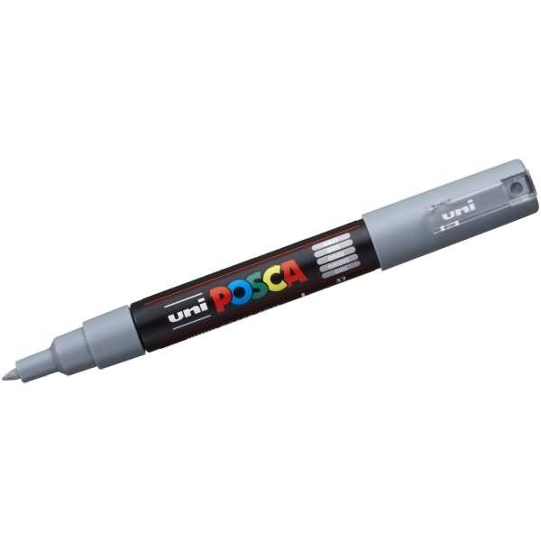 Verfstift Posca PC1MC extra fijn grijs