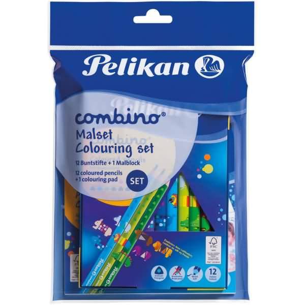 Pelikan 812726 Kleurpotloden, Meerkleurig, 12 stuks-0