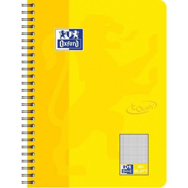 Oxford 400123150 schrijfblok & schrijfpapier B5 80 vel Diverse kleuren-1