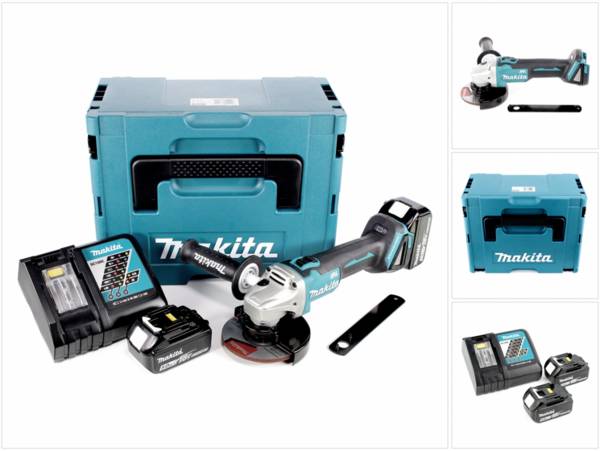 Makita DGA506RTJ 18V Haakse slijper