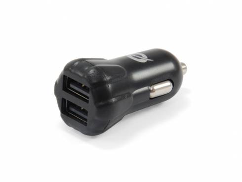 Conceptronic CUSBCAR2AKIT oplader voor mobiele apparaten, smartphone, tablet, zwarte sigarettenaanstekeradapter voor in-1