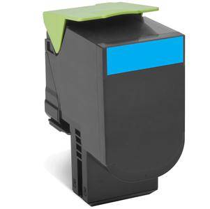 Lexmark Toner 802HC Origineel Cyaan 3000 bladzijden 80C2HC0-1