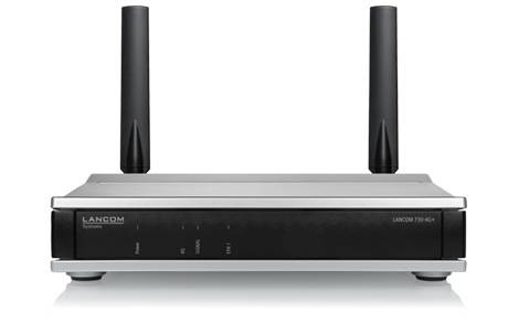 LANCOM 730-4G+ (EU) WLAN-router Gigabit Ethernet zwart, grijs-1