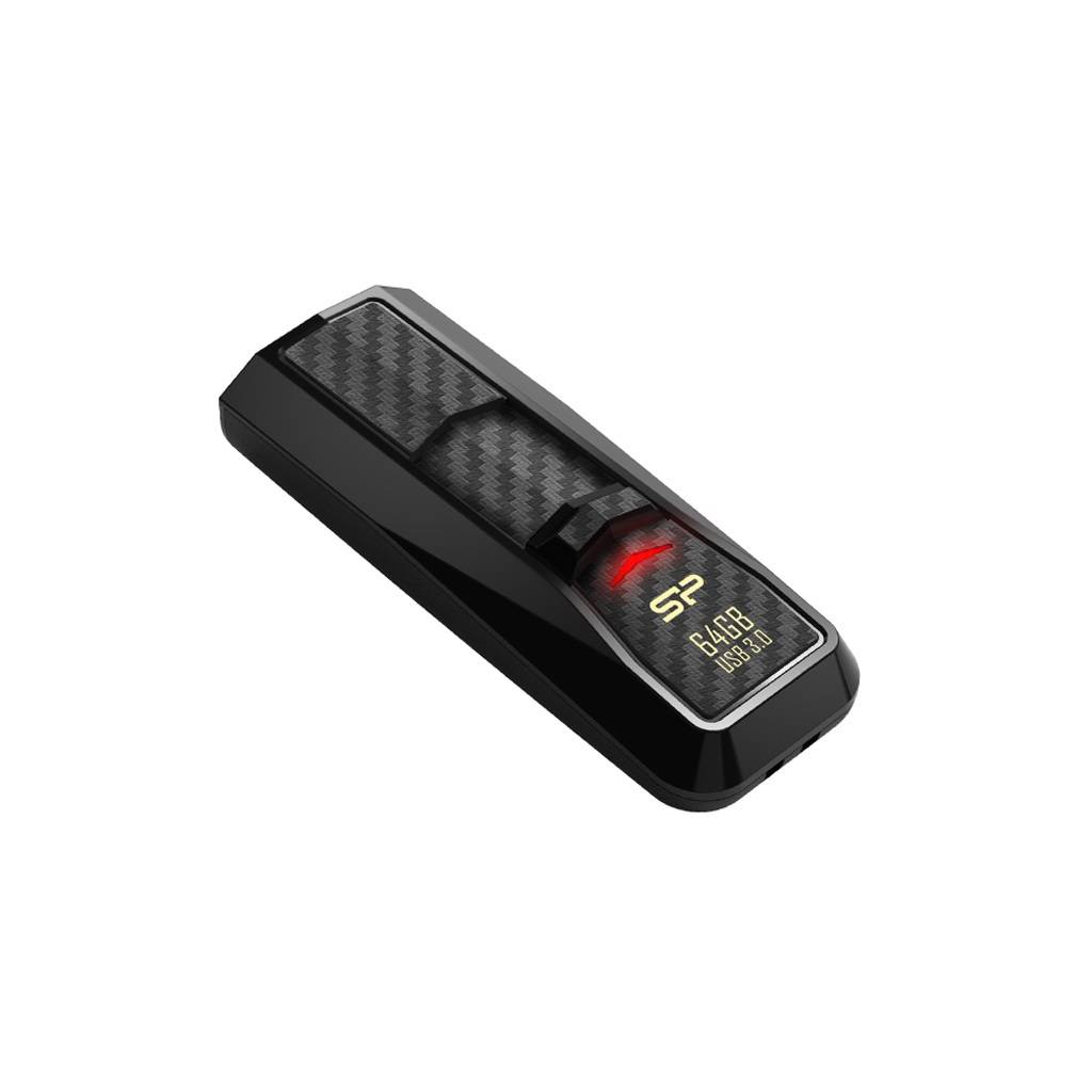 USB-stick 128GB Silicon Power USB3.0 B50 Zwart-3
