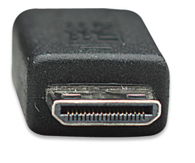 TECHly ICOC-HDMI-B-015 Netwerkkabel, patchkabel HDMI Aansluitkabel HDMI-A-stekker 1.80 m Zwart Vergulde steekcontacten-2