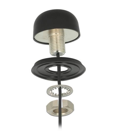 Navilock Multiband GNSS GSM UMTS LTE SMA 28 dBi / 5 dBi 2 x 2 m RG-174 Antenna omnidirectional roof mount outdoor-3