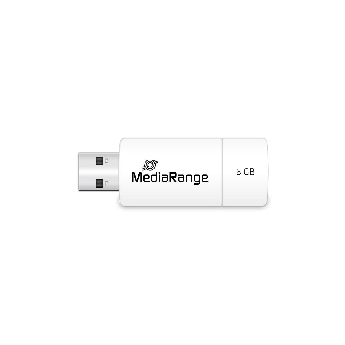 MediaRange USB flash drive 8GB color edition blauw (Origineel)-2