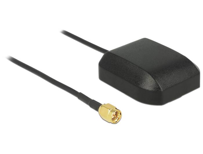Navilock NL-281GG Multi GNSS GALILEO GLONAS GPS SMA Plug Antenna 3 m outdoor-1