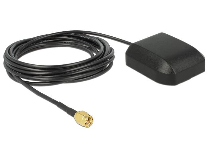 Navilock NL-281GG Multi GNSS GALILEO GLONAS GPS SMA Plug Antenna 3 m outdoor-2