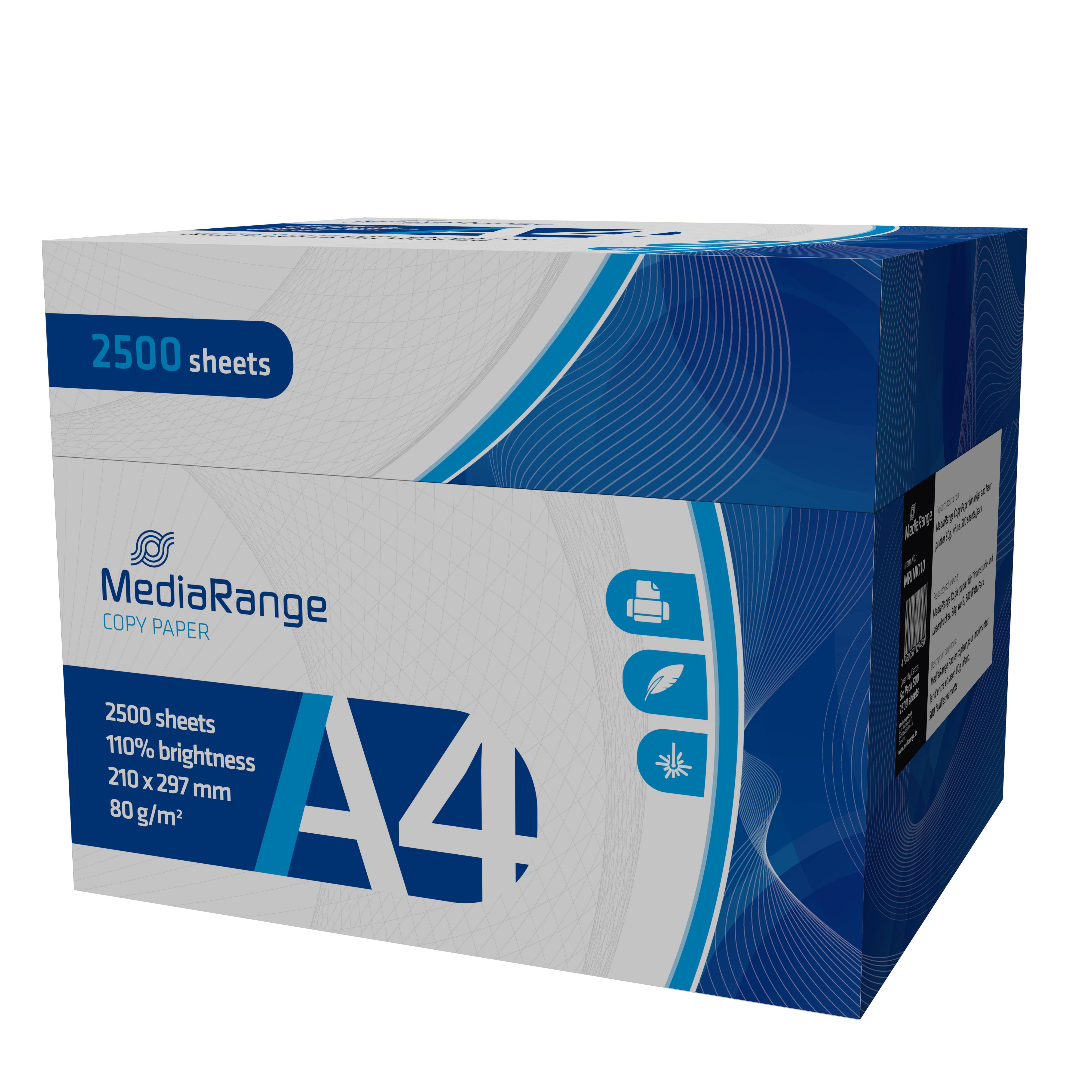 MediaRange kopieerpapier DIN A4 80g 500 vel-1