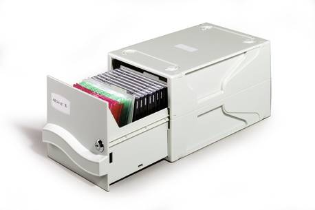 Duurzame multimediabox L 195x165x325mm grijs-1