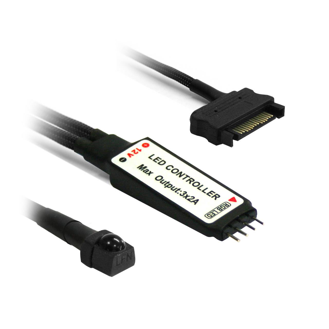 Nanoxia NXRGBC smart home lichtcontroller Draadloos Zwart, Wit-1