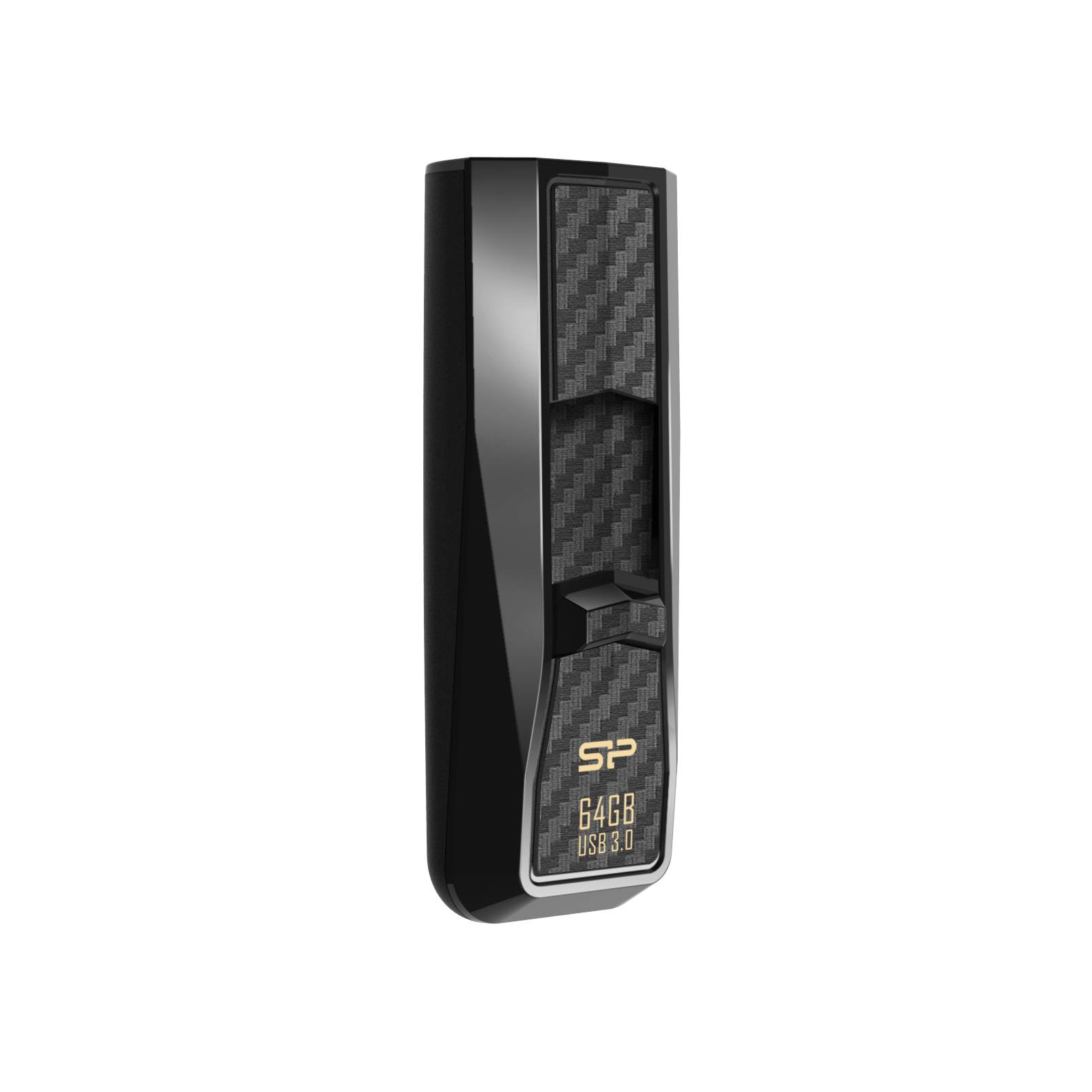 USB-stick 64GB Silicon Power USB3.0 B50 Zwart-3